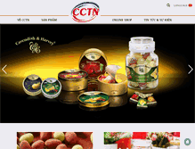 Tablet Screenshot of cctn.com.vn